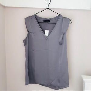 Banana Republic Pewter Blouse